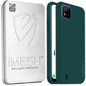 Etui Do Realme C11 2021 Case Imesh Silk + Szkło 5d
