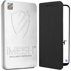 Etui Do Realme 8 Pokrowiec Imesh Leather +szkło 5d