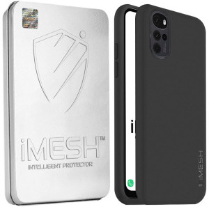 Etui Do Motorola Moto G22 Imesh Silk + Szkło 5d