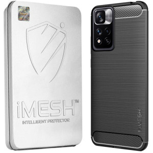 Etui Do Redmi Note 11 Pro 5g Imesh Carbon + Szkło