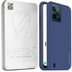 Etui Do Realme C31 Obudowa Imesh Silk + Szkło 5d