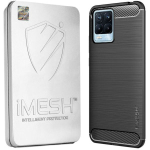 Etui Do Realme 8 Pro Pokrowiec Case Imesh Carbon