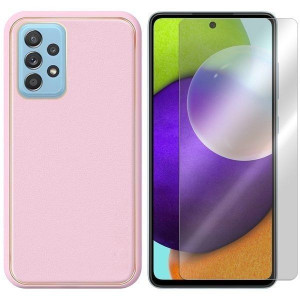 Etui Do Samsung Galaxy A52 Case Ecoleather + Szkło