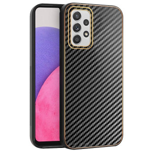 Etui Do Samsung Galaxy A33 5g Case Leather Carbon