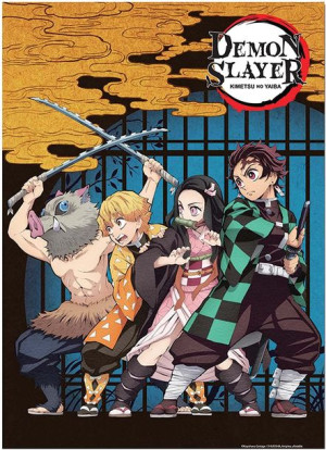 Demon Slayer Bohaterowie - plakat 61x91,5 cm