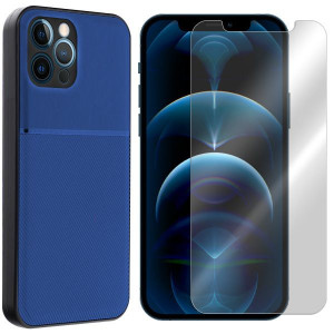 Etui Do Iphone 12 / 12 Pro Pokrowiec Noble + Szkło