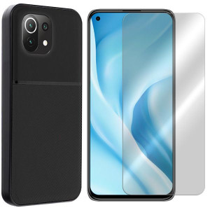 Etui Do Xiaomi Mi 11 Lite Pokrowiec Noble + Szkło