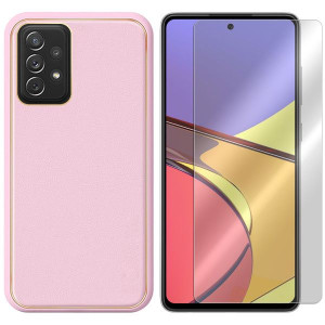 Etui Do Samsung Galaxy A73 5g Ecoleather + Szkło