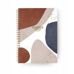 PLANER a5 TYGODNIOWY PIONOWY Abstract