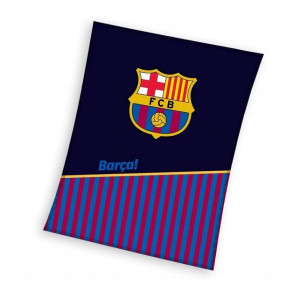 Duży KOC polar 150x200cm FC Barcelona