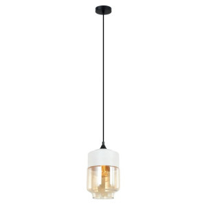 Lampa Wisząca Italux Molina Led Nowoczesna Czarna Mdm-2377/1 W+Amb