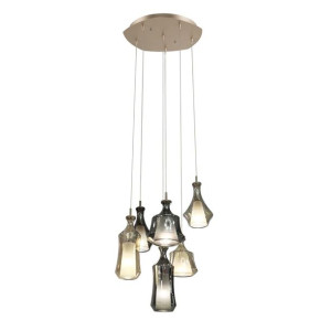 Lampa Wisząca Italux Vives Led Nowoczesna Złota   Pnd-203989-6