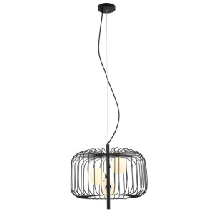 Lampa Wisząca Italux Daren Led Nowoczesna Czarna  Mdm-3936/3 Bk