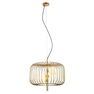 Lampa Wisząca Italux Daren Led Nowoczesna Złota   Mdm-3936/3 Gd