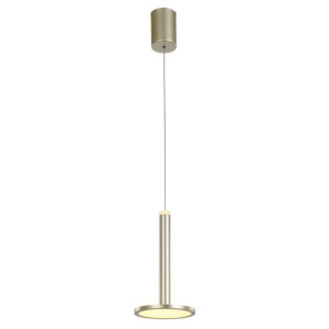 Lampa Wisząca Italux Oliver Led Nowoczesna Złota  Md17033012-1A Gold