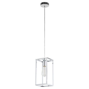 Lampa Wisząca Italux Sigalo Led Industrialna Chrom Md-Br4366-D1 Ch