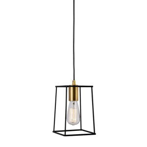 Lampa Wisząca Italux Alanis Nowoczesna Czarny Mat Md-Br16556-D1-B/G