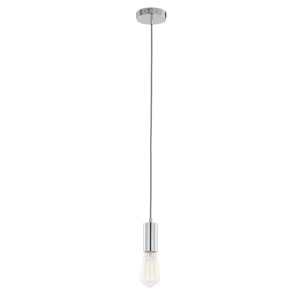 Lampa Wisząca Italux Moderna Led Nowoczesna Brąz  Ds-M-038 Chrome
