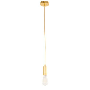 Lampa Wisząca Italux Moderna Led Nowoczesna Chrom Ds-M-038 Gold