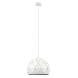 Lampa Wisząca Italux Harley Led Nowoczesna Biała  Mdm-3471-1 W