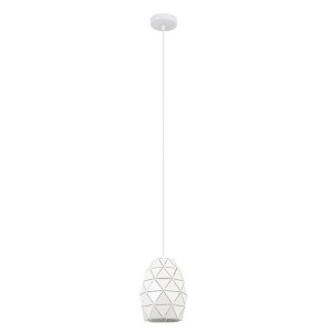 Lampa Wisząca Italux Harley Led Nowoczesna Biała  Mdm-3480/1 W