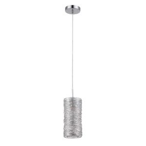 Lampa Wisząca Italux Kermio Industrialna Czarna   Mdm2136/1
