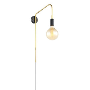Lampa Wisząca Italux Madalyn Led Nowoczesna Chrom Mbm3386/1 Bk+Gd