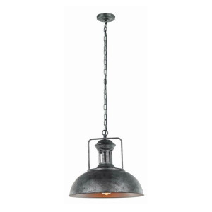 Lampa Wisząca Italux Marano Led Nowoczesna Chrom  Mdm-2647/1 Gr+Bk