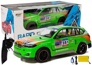 Zielone Auto Wyścigowe Zdalnie Sterowane 1:10