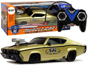 Zdalnie Sterowany Złoty Mustang GT 66 Pilot