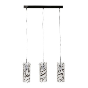 Lampa Wisząca Italux Halo Led Nowoczesna Chrom    Mdm1850-3