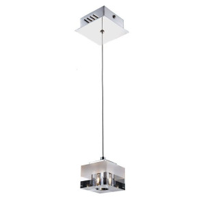 Kinkiet Ścienny Italux Cubric Led Nowoczesny Chrom Md9216-1A