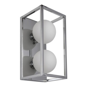 Kinkiet Lampa Italux  Daisy Led Industrialny Chrom Mb-Br4367-W2 Ch