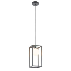 Lampa Wisząca Italux Daisy Led Industrialna Szara Md-Br4367-D1 Gr