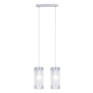 Lampa Wisząca Italux Vigo Led Nowoczesna Chrom    Mdm1560/2