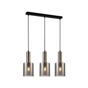 Lampa Wisząca Italux Sardo Led Nowoczesna Mosiądz Pnd-5581-3-Sc+Rnsg