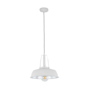 Lampa Wisząca Italux Paloma Led Nowoczesna Biała  Mdm-3619/1M W+Sl