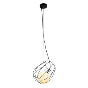 Lampa Wisząca Italux Melisa Led Nowoczesna Czarna Mdm-3943/1 Bk