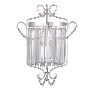 Kinkiet Italux  Rinaldo Led Z Kryształkami Srebrny Wl-33057-1-Ch.s