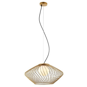 Lampa Wisząca Italux Zeno Led Nowoczesna Złota    Mdm-3844-1 Gd