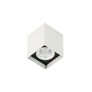 Oprawa Natynkowa 12W Kwadratowa Alden Italux Biała Slc78002/12W 3000K Wh+Bl