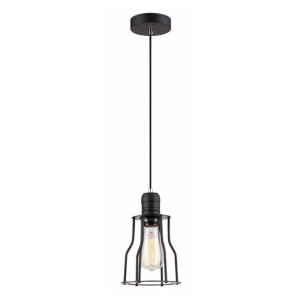 Lampa Wisząca Italux Moshi Led Industrialna Czarna Mdm-2274/1