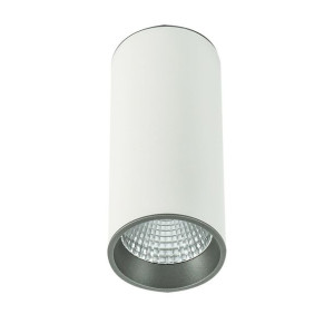 Oprawa Natynkowa Spot Moldes Italux Led Biała Tuba Slc7392/12W 3000K Wh+Gr