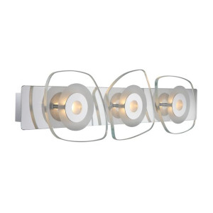 Kinkiet Lampa Ścienna Italux Bill Nowoczesny Chrom W29385-3P