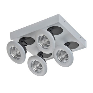 Lampa Sufitowa Italux Catalina Nowoczesna Biała   Fh31784S4