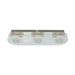 Plafon Led Sufitowy Italux Flavio Nowoczesny Chrom Md14088-03 Ch