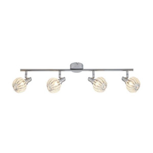 Lampa Sufitowa Plafon Italux Lopez Klasyczna Chrom Hp-710Ag-04-08S