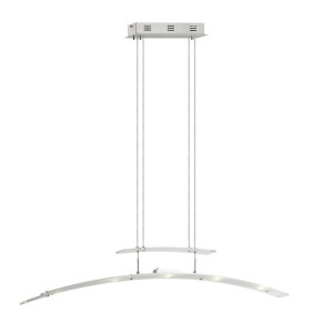 Lampa Wisząca Italux Louna Led Nowoczesna Chrom   P0642A Clear