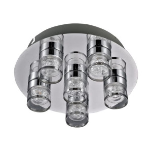 Lampa Sufitowa Plafon Italux Marc Nowoczesna Chrom Hd-520M-06-1340 Ch
