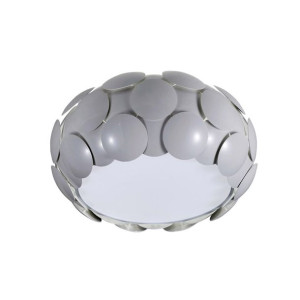 Plafon Led Panel Italux Santina Nowoczesny Szary  C0317-06L-U1Gm